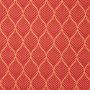 Richloom Solarium Fenbrook Coral Boxed Patio Contoured Dining Chair Seat Cushions –Wicker Chair Cushions