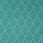 Richloom Solarium Fenbrook Teal Boxed Patio Contoured Dining Chair Seat Cushions –Wicker Chair Cushions
