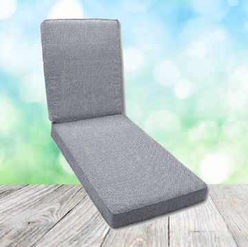 Canvas Sunflower Chaise Lounge Cushion
