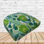 Richloom Solarium Fournette Palm Boxed Patio Contoured Dining Chair Seat Cushions –Wicker Chair Cushions