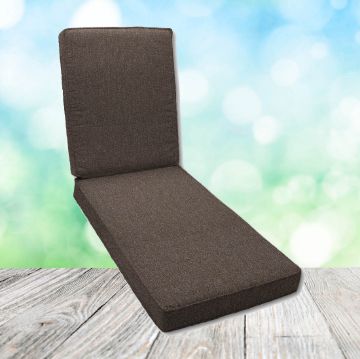 Canvas Sunflower Chaise Lounge Cushion