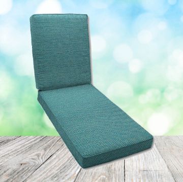 Canvas Sunflower Chaise Lounge Cushion