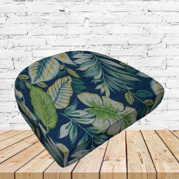 Richloom Solarium Goldcoast Capri Boxed Patio Contoured Dining Chair Seat Cushions –Wicker Chair Cushions