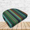 Richloom Solarium Labrisa Multi Boxed Patio Contoured Dining Chair Seat Cushions –Wicker Chair Cushions