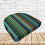 Richloom Solarium Labrisa Multi Boxed Patio Contoured Dining Chair Seat Cushions –Wicker Chair Cushions