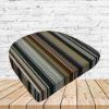 Richloom Solarium Labrisa Rattan Boxed Patio Contoured Dining Chair Seat Cushions –Wicker Chair Cushions