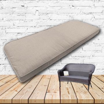 Custom outdoor patio furniture cushions from Cascadia Outdoor Cushions in Sunbrella Fabrics