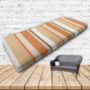 Custom outdoor patio furniture cushions from Cascadia Outdoor Cushions in Sunbrella Fabrics
