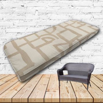 Custom outdoor patio furniture cushions from Cascadia Outdoor Cushions in Sunbrella Fabrics