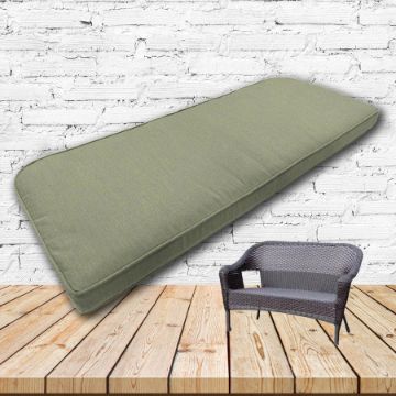 Custom outdoor patio furniture cushions from Cascadia Outdoor Cushions in Sunbrella Fabrics