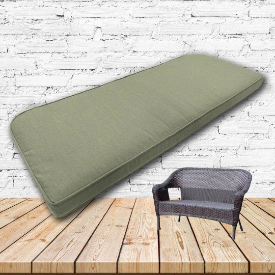 Custom outdoor patio furniture cushions from Cascadia Outdoor Cushions in Sunbrella Fabrics