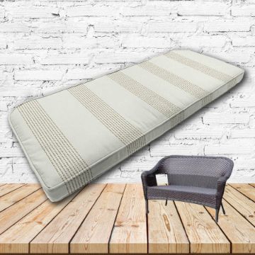 Custom outdoor patio furniture cushions from Cascadia Outdoor Cushions in Sunbrella Fabrics
