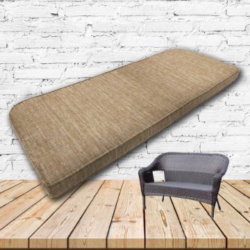 Custom outdoor patio furniture cushions from Cascadia Outdoor Cushions in Sunbrella Fabrics
