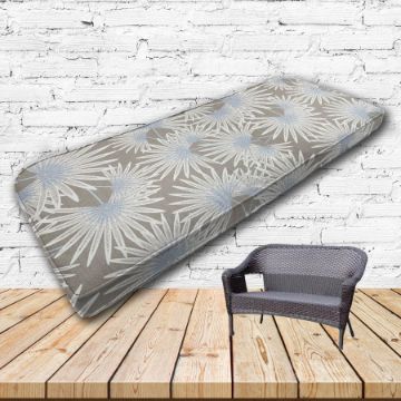 Custom outdoor patio furniture cushions from Cascadia Outdoor Cushions in Sunbrella Fabrics