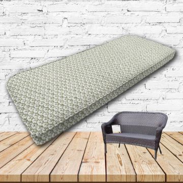 Custom outdoor patio furniture cushions from Cascadia Outdoor Cushions in Sunbrella Fabrics