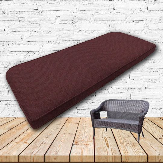Custom outdoor patio furniture cushions from Cascadia Outdoor Cushions in Sunbrella Fabrics