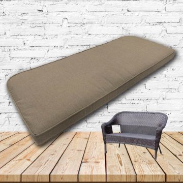 Custom outdoor patio furniture cushions from Cascadia Outdoor Cushions in Sunbrella Fabrics