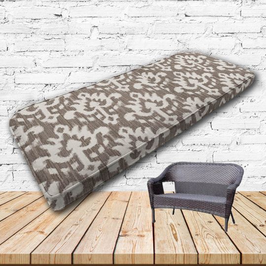 Custom outdoor patio furniture cushions from Cascadia Outdoor Cushions in Sunbrella Fabrics