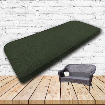 Custom outdoor patio furniture cushions from Cascadia Outdoor Cushions in Sunbrella Fabrics