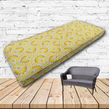 Custom outdoor patio furniture cushions from Cascadia Outdoor Cushions in Sunbrella Fabrics