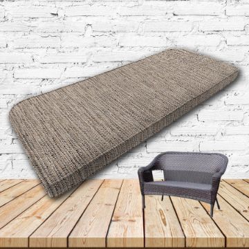 Custom outdoor patio furniture cushions from Cascadia Outdoor Cushions in Sunbrella Fabrics