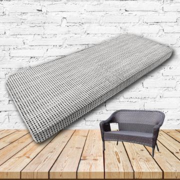 Custom outdoor patio furniture cushions from Cascadia Outdoor Cushions in Sunbrella Fabrics