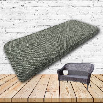 Custom outdoor patio furniture cushions from Cascadia Outdoor Cushions in Sunbrella Fabrics