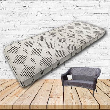 Custom outdoor patio furniture cushions from Cascadia Outdoor Cushions in Sunbrella Fabrics