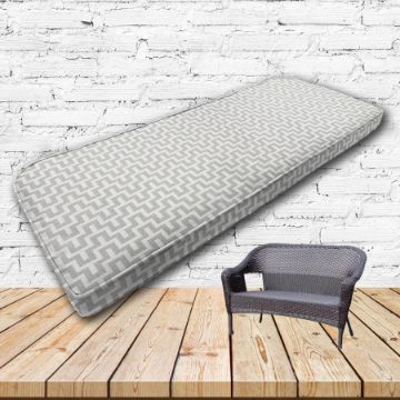 Custom outdoor patio furniture cushions from Cascadia Outdoor Cushions in Sunbrella Fabrics