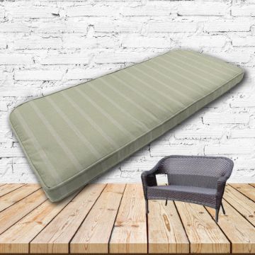 Custom outdoor patio furniture cushions from Cascadia Outdoor Cushions in Sunbrella Fabrics