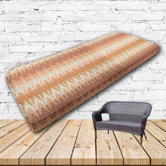 Custom outdoor patio furniture cushions from Cascadia Outdoor Cushions in Sunbrella Fabrics