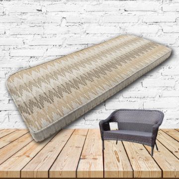 Custom outdoor patio furniture cushions from Cascadia Outdoor Cushions in Sunbrella Fabrics