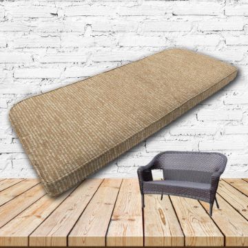 Custom outdoor patio furniture cushions from Cascadia Outdoor Cushions in Sunbrella Fabrics
