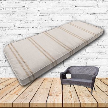 Custom outdoor patio furniture cushions from Cascadia Outdoor Cushions in Sunbrella Fabrics