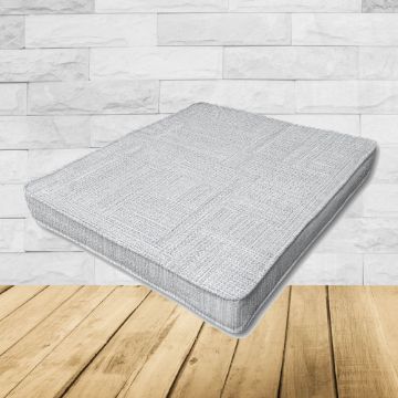 Dining Chair Seat Cushion Boxed Style - - Custom outdoor patio furniture cushions from Cascadia Outdoor Cushions in Sunbrella Fabrics