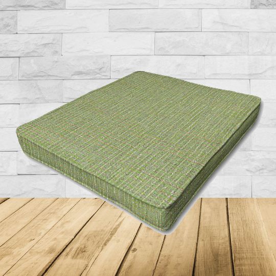 Dining Chair Seat Cushion Boxed Style - - Custom outdoor patio furniture cushions from Cascadia Outdoor Cushions in Sunbrella Fabrics