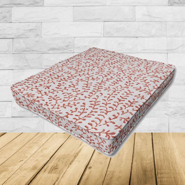 Dining Chair Seat Cushion Boxed Style - - Custom outdoor patio furniture cushions from Cascadia Outdoor Cushions in Sunbrella Fabrics
