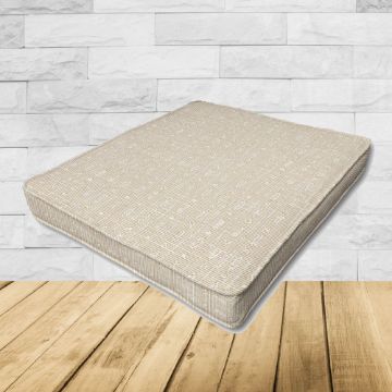 Dining Chair Seat Cushion Boxed Style - - Custom outdoor patio furniture cushions from Cascadia Outdoor Cushions in Sunbrella Fabrics