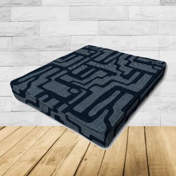 Dining Chair Seat Cushion Boxed Style - - Custom outdoor patio furniture cushions from Cascadia Outdoor Cushions in Sunbrella Fabrics