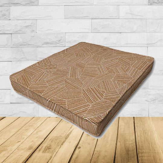 Patio Dining Chair Seat Cushion Boxed Style - - Custom outdoor patio furniture cushions from Cascadia Outdoor Cushions in Sunbrella Fabric