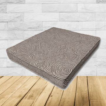 Patio Dining Chair Seat Cushion Boxed Style - - Custom outdoor patio furniture cushions from Cascadia Outdoor Cushions in Sunbrella Fabric