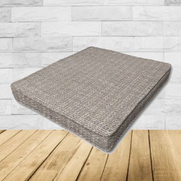 Patio Dining Chair Seat Cushion Boxed Style - - Custom outdoor patio furniture cushions from Cascadia Outdoor Cushions in Sunbrella Fabric