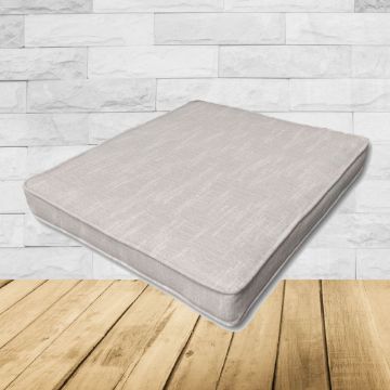 Patio Dining Chair Seat Cushion Boxed Style - - Custom outdoor patio furniture cushions from Cascadia Outdoor Cushions in Sunbrella Fabric