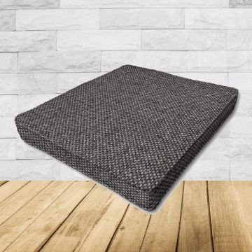 Dining Chair Seat Cushion Boxed Style - - Custom outdoor patio furniture cushions from Cascadia Outdoor Cushions in Sunbrella Fabrics