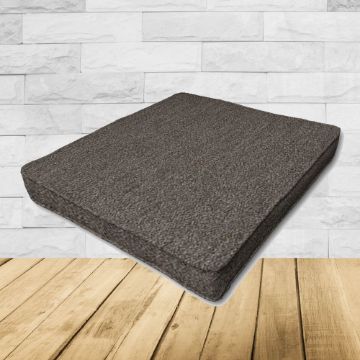 Dining Chair Seat Cushion Boxed Style - - Custom outdoor patio furniture cushions from Cascadia Outdoor Cushions in Sunbrella Fabrics