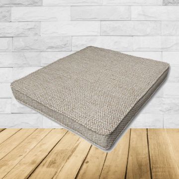 Dining Chair Seat Cushion Boxed Style - - Custom outdoor patio furniture cushions from Cascadia Outdoor Cushions in Sunbrella Fabrics