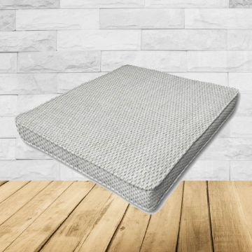 Dining Chair Seat Cushion Boxed Style - - Custom outdoor patio furniture cushions from Cascadia Outdoor Cushions in Sunbrella Fabrics