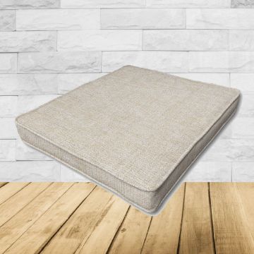 Dining Chair Seat Cushion Boxed Style - - Custom outdoor patio furniture cushions from Cascadia Outdoor Cushions in Sunbrella Fabrics
