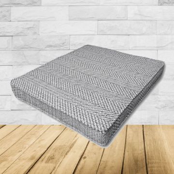 Dining Chair Seat Cushion Boxed Style - - Custom outdoor patio furniture cushions from Cascadia Outdoor Cushions in Sunbrella Fabrics