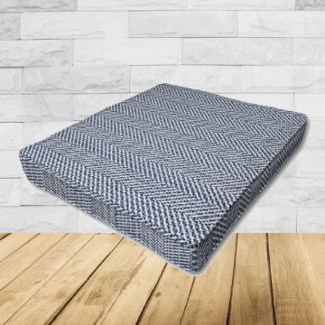 Dining Chair Seat Cushion Boxed Style - - Custom outdoor patio furniture cushions from Cascadia Outdoor Cushions in Sunbrella Fabrics